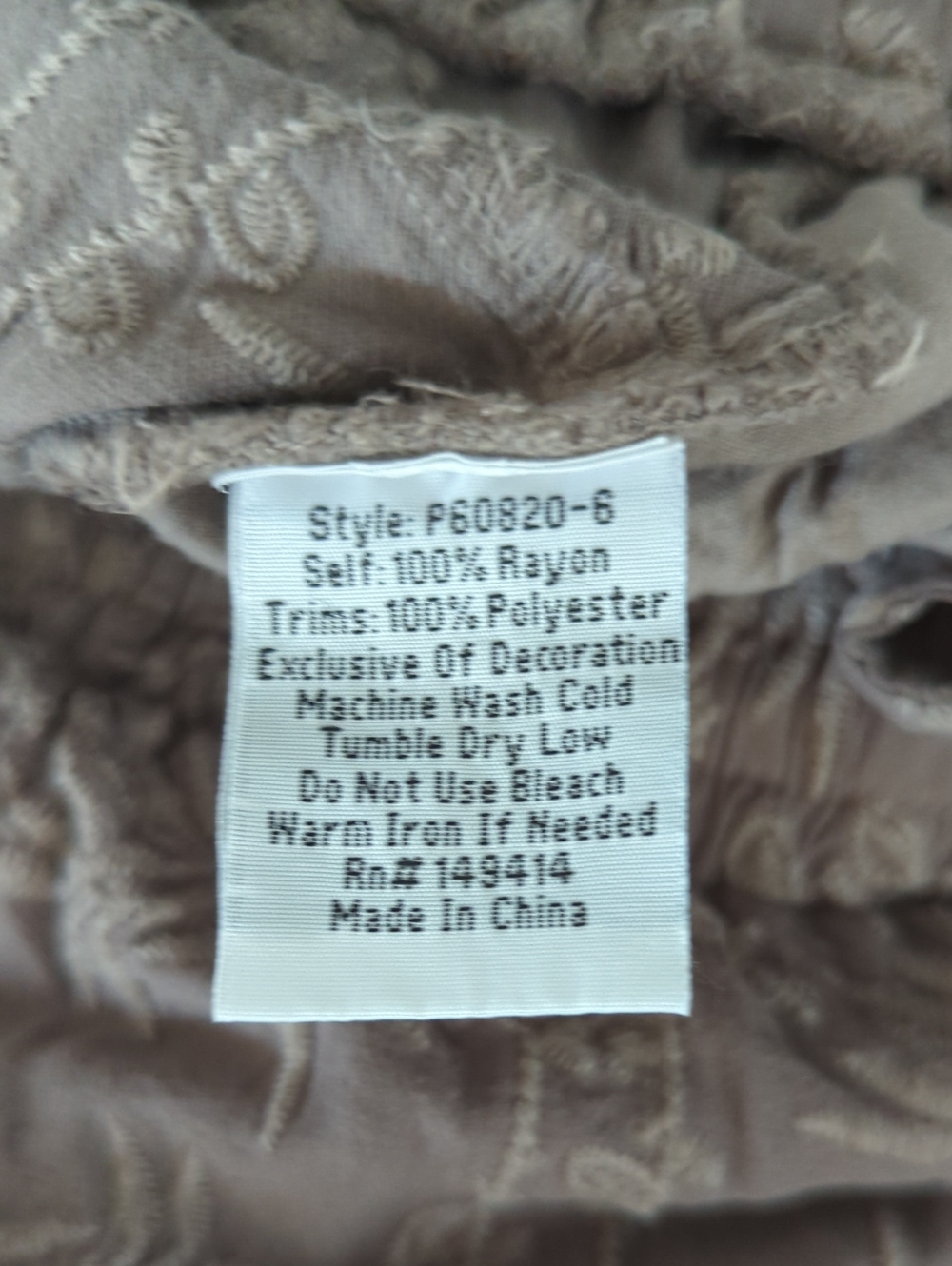Johnny Was Pete Greta Ramble Cargo Jogger Pants Medium Gray Taupe Boho Utility - Picture 5 of 9